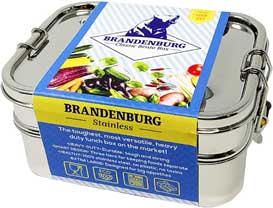 Brandenburg Classic Stainless Steel Bento Box