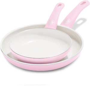 GreenLife Grip Healthy Ceramic Nonstick Skillet Set