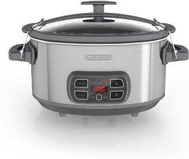 BLACK+DECKER  7 Quart Programmable Slow Cooker with Digital Timer