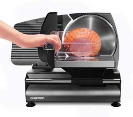 Chefman Die-Cast Electric Deli & Meat Slicer