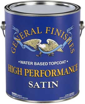 General Finishes High Performance Water Based Topcoat