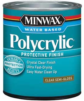 Minwaxc Polycrylic Water Based Protective Finishes