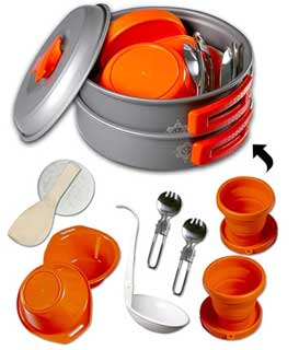 Gear4U Camping Cookware Kits