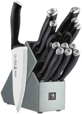 HENCKELS Silvercap Knife Block Set