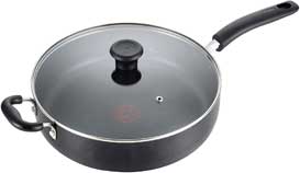 T-fal B36290 Specialty Nonstick 5 Quart Jumbo Cooker Saute Pan