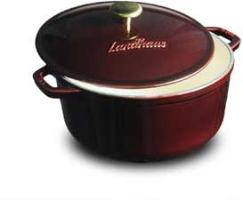 Landhaus Enameled Cast Iron Covered Dutch Oven