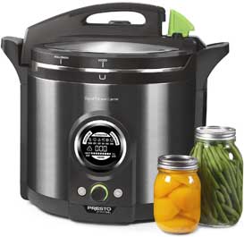 Presto 02144 12Qt Digital Canner