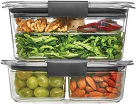 Rubbermaid Brilliance Food Storage Container