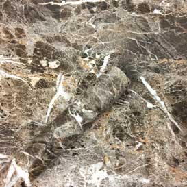 Moyishi Dark Brown Granite Look Marble Gloss Film