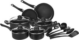 Amazon Basics Non-Stick Cookware Set