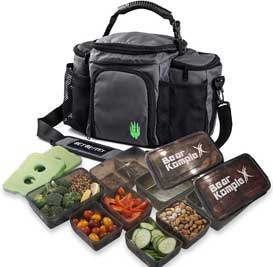 Bear KompleX Insulated Meal Prep Management Lunch Bag