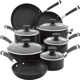 Circulon Acclaim Hard Anodized Nonstick Cookware Pots and Pans Set