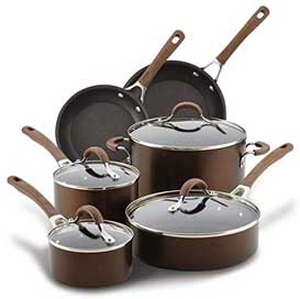 Circulon Innovatum Hard Anodized Aluminum 10-Piece Cookware Set