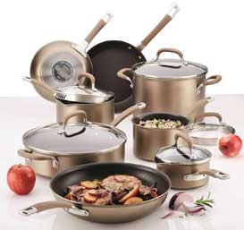 Circulon Premier Professional 13-Piece Hard-Anodized Cookware Set