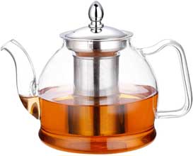 Hiware 1000ml Glass Teapot