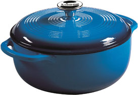 Lodge 4.5 Quart Enameled Cast Iron Dutch Oven