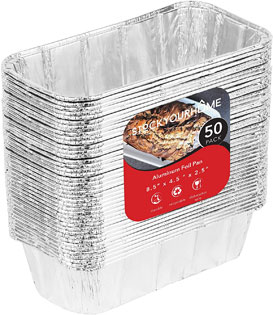 Stock Your Home Aluminum Pans for Bread Loaf Baking