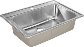 ZUHNE Drop In Kitchen, Bar and RV Stainless Steel Sink