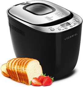 CROWNFUL 12-in-1 Automatic Bread Machine