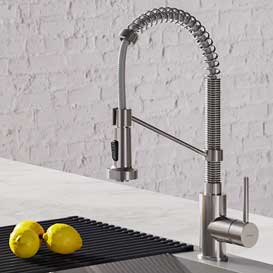 Kraus KPF-1610SS Bolden 18-Inch Commercial Kitchen Faucet