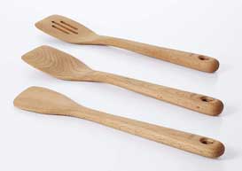 OXO 3 Piece Good Grips Wooden Turner Set