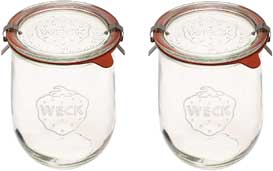 Weck Tulip Jars 1 Liter