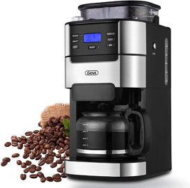 Barsetto 10-Cup Drip Coffee Maker