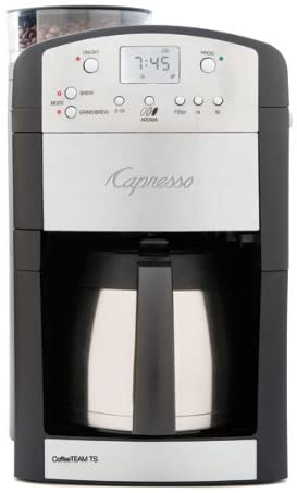 Capresso CoffeeTeam TS 10-Cup Digital Coffeemaker