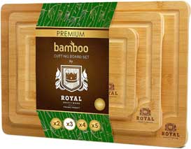 Bamboo Cutting Board Set