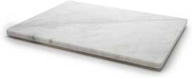 Fox Run 3829 Marble Pastry Board White