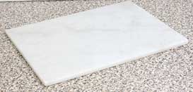  Home Basics 12" x 16" Marble, White Cutting Board