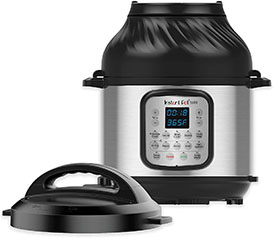 Instant Pot Duo Crisp 11-in-1 Electric Pressure Cooker with Air Fryer Lid